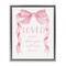Stupell Industries Loved More Sentiment Pink Ribbon Floating Frame, design by Cindy Jacobs